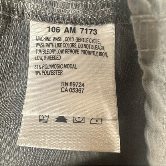 Columbia Sportswear Outdoor Camp Gray Short Sleeve Button Down Shirt - Picture 7 of 9